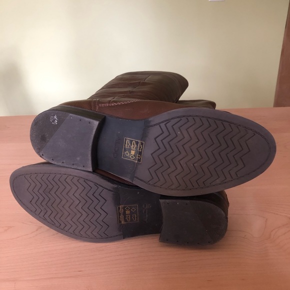 Aldo Brown leather boots - Picture 8 of 8